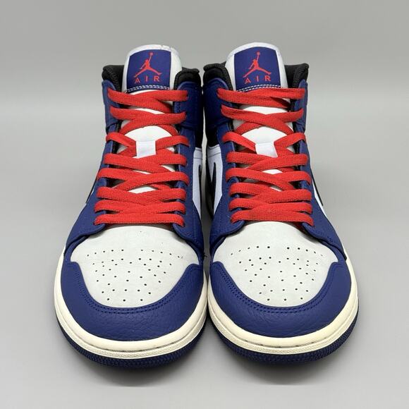 Air Jordan 1 Retro Mid SE Deep Royal Blue Shoes Sneakers 852542-400 Size 9.5 main image 5